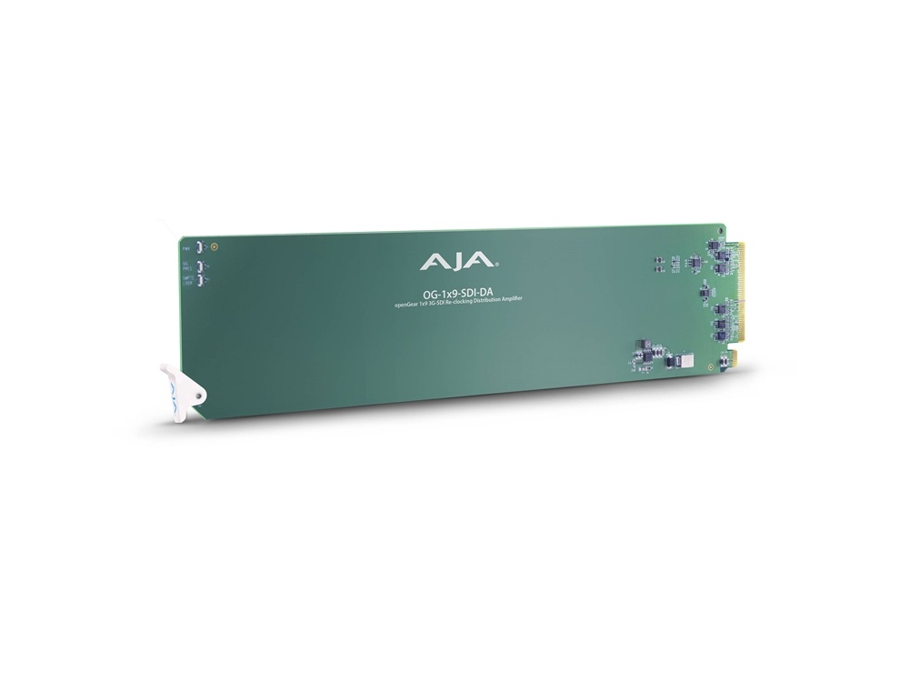 AJA openGear 1 x 9 3G-SDI Re-Clocking Distribution Amplifier