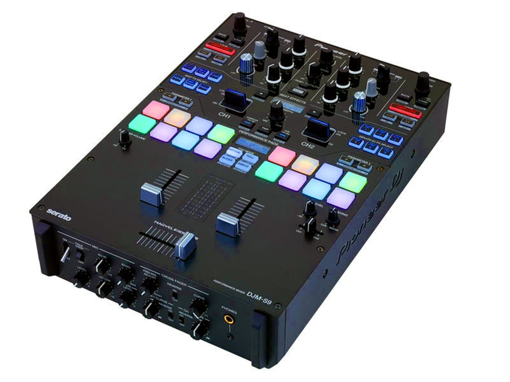 Pioneer DJM-S9 Professional 2-Channel Battle Mixer for Serato DJ (Black)