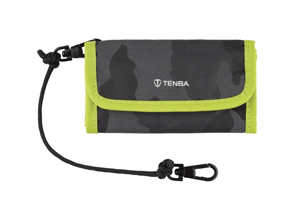 Tenba Reload SD 9 Card Wallet (Camouflage/Lime)