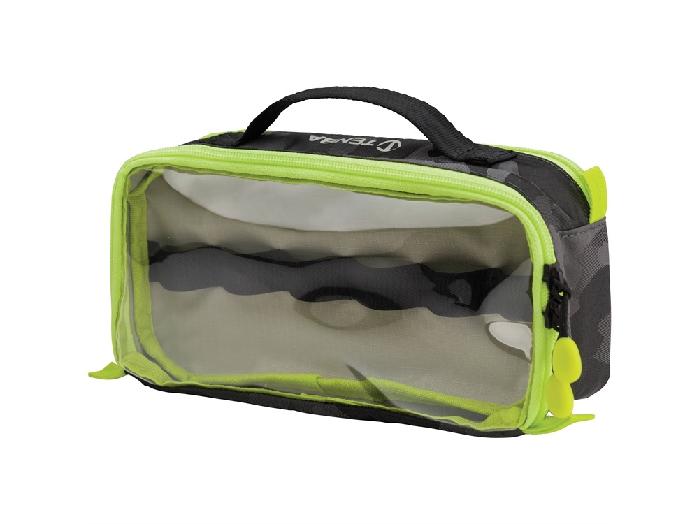 Tenba Cable Duo 4 Cable Pouch (Black Camouflage/Lime)