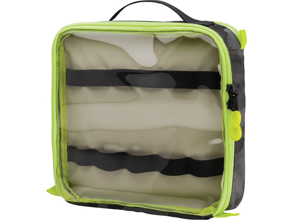 Tenba Cable Duo 8 Cable Pouch (Black Camouflage/Lime)