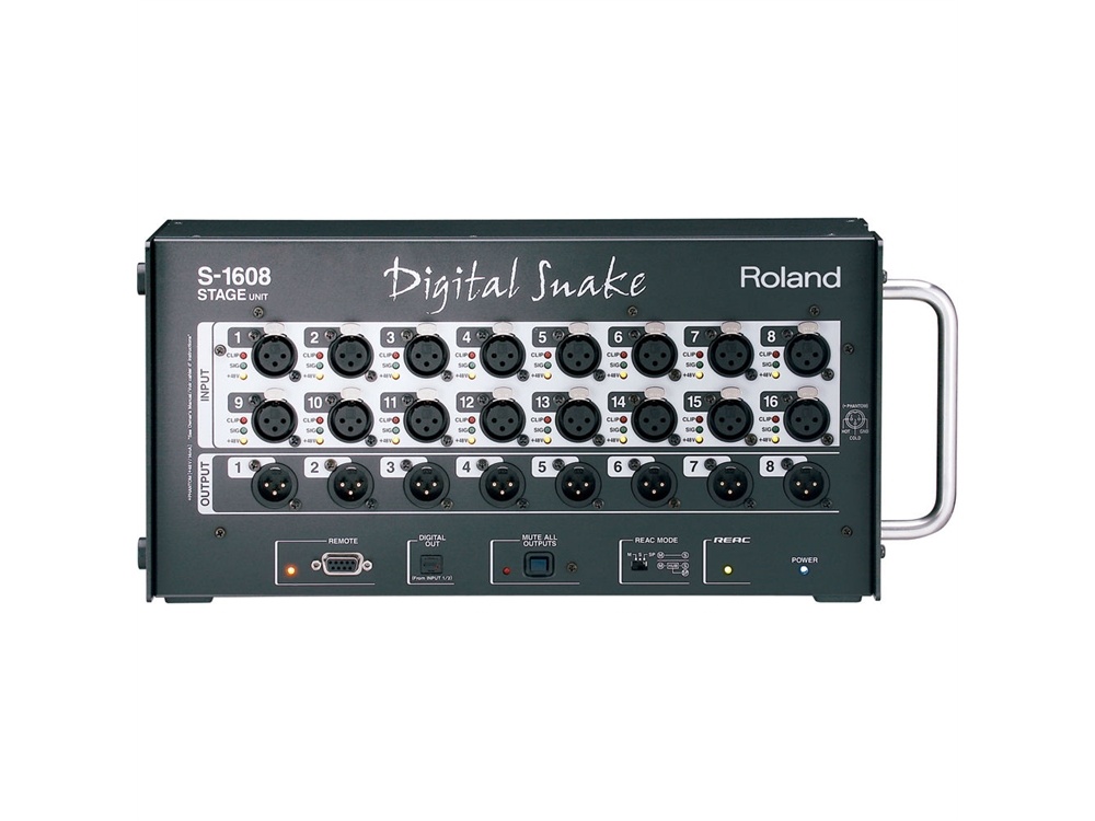 Roland S-1608 16x8 Digital Snake Stage Unit