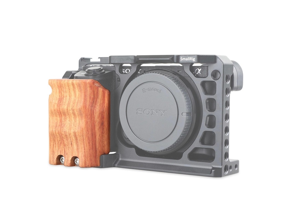 SmallRig 1970 Wooden Handgrip for Sony A6500 ILCE-6500