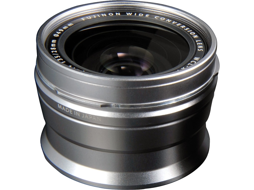 Fujifilm WCL-X100 Wide-Angle Conversion Lens for X100 Camera (Silver)