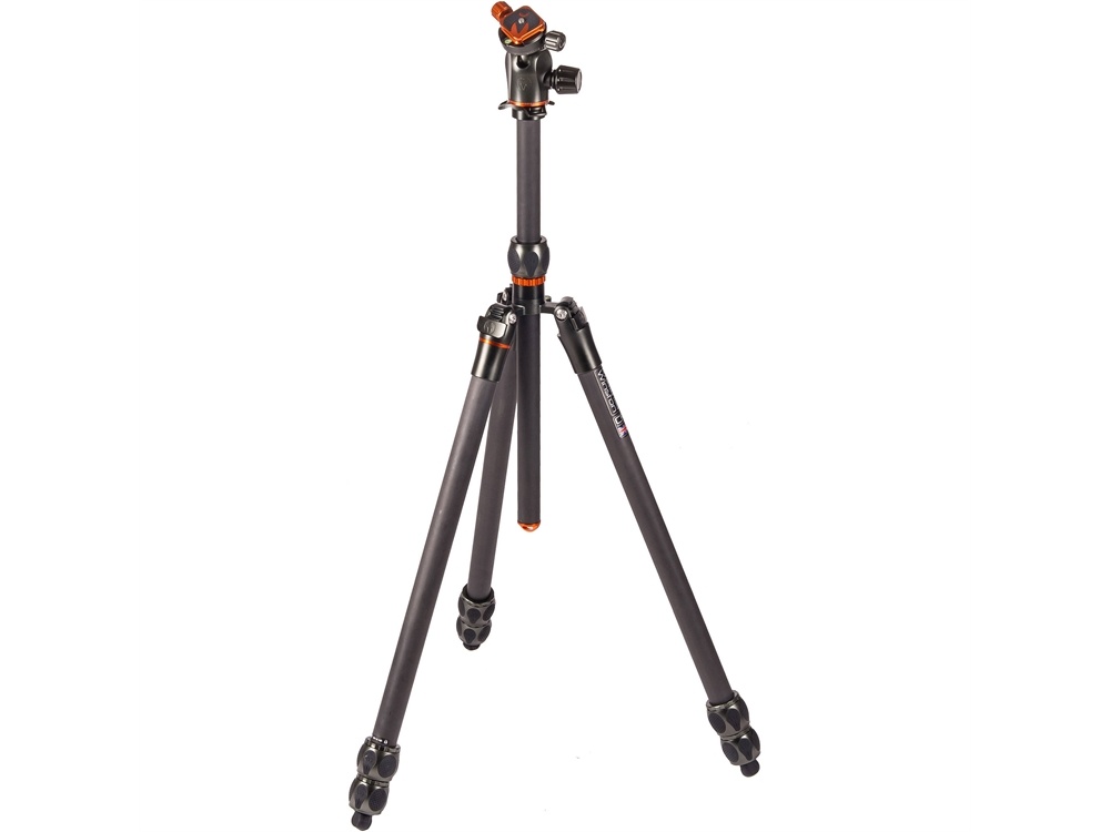 3 Legged Thing Eclipse Winston Carbon Fiber Tripod with AirHed 360 Ball Head (Gunmetal Gray)