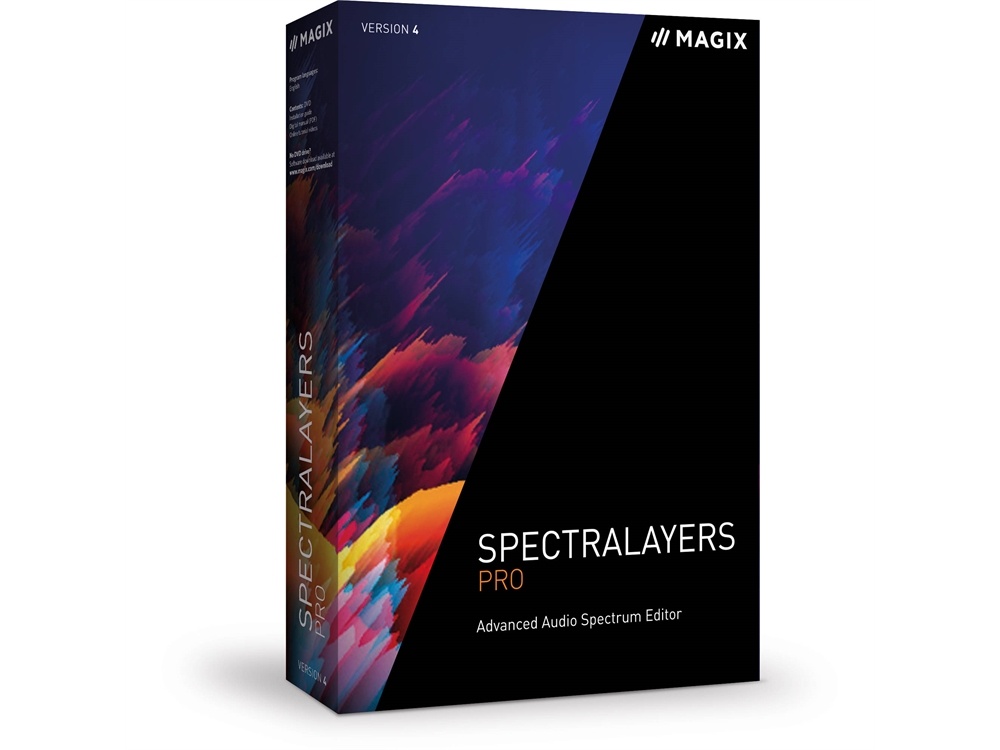 MAGIX Entertainment SpectraLayers Pro 4 Upgrade - Advanced Audio Spectrum Editor (Download)