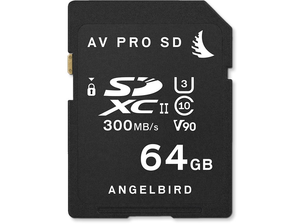 Angelbird 64GB AV Pro UHS-II SDXC Memory Card