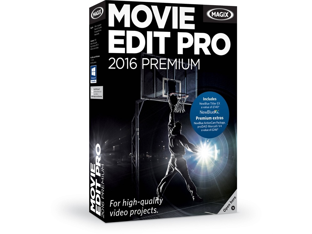 MAGIX Entertainment Movie Edit Pro Premium (Academic, Download)