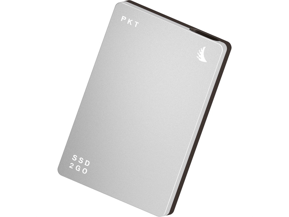 Angelbird 256GB SSD2go PKT USB 3.1 Type-C External Solid State Drive (Silver)