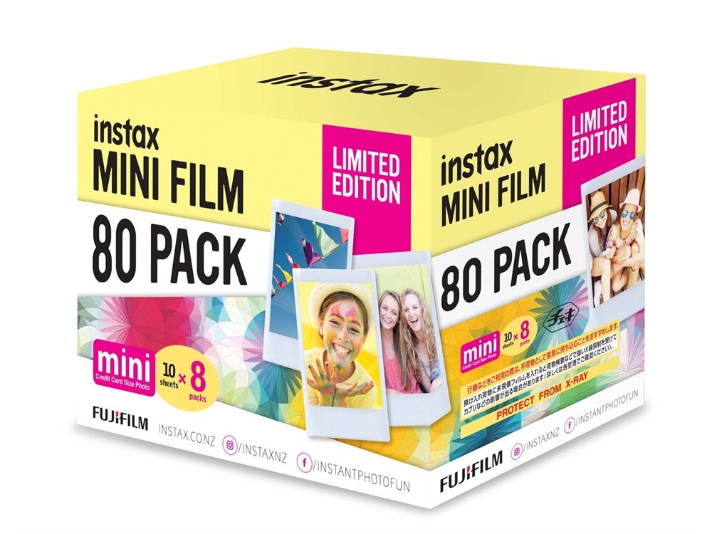 Fujifilm instax Mini Film Limited Edition Pack (80 Exposures)