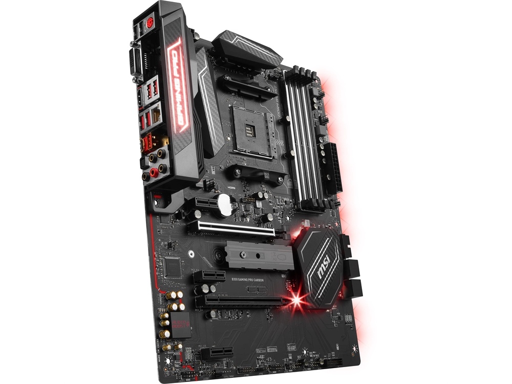 MSI B350 Gaming Pro Carbon AM4 ATX Motherboard