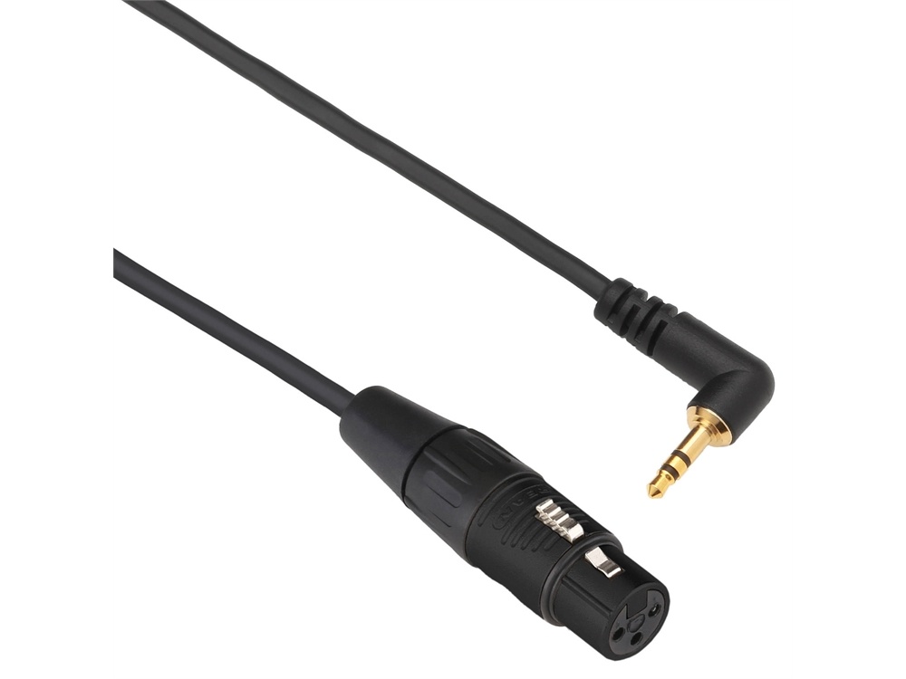 Kopul XRSM-20 3-Pin XLR Female to 3.5mm RA Stereo Mini-Plug Cable (20')