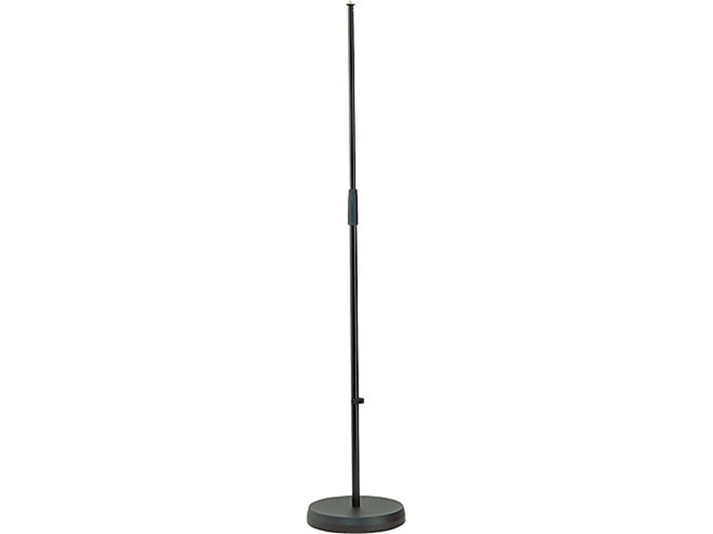 K&M 260/B Straight Microphone Stand (Black)