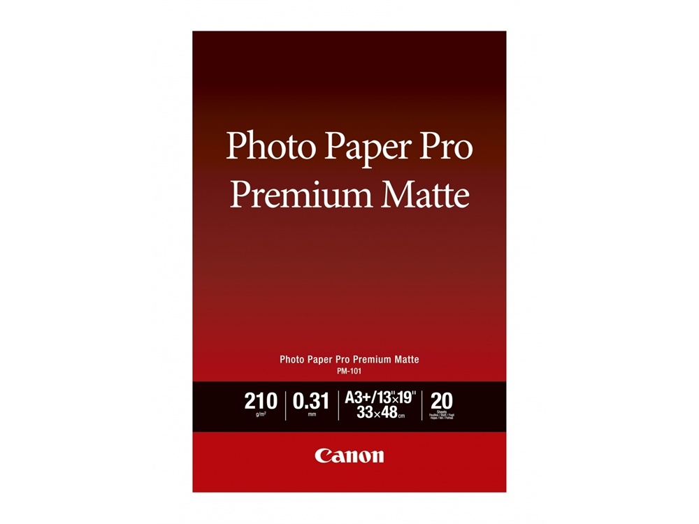 Canon PM-101 A3+ Photo Paper Pro Premium Matte (20 sheets)