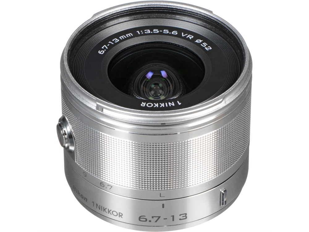 Nikon 1 NIKKOR 6.7-13mm f/3.5-5.6 VR Lens (Silver)