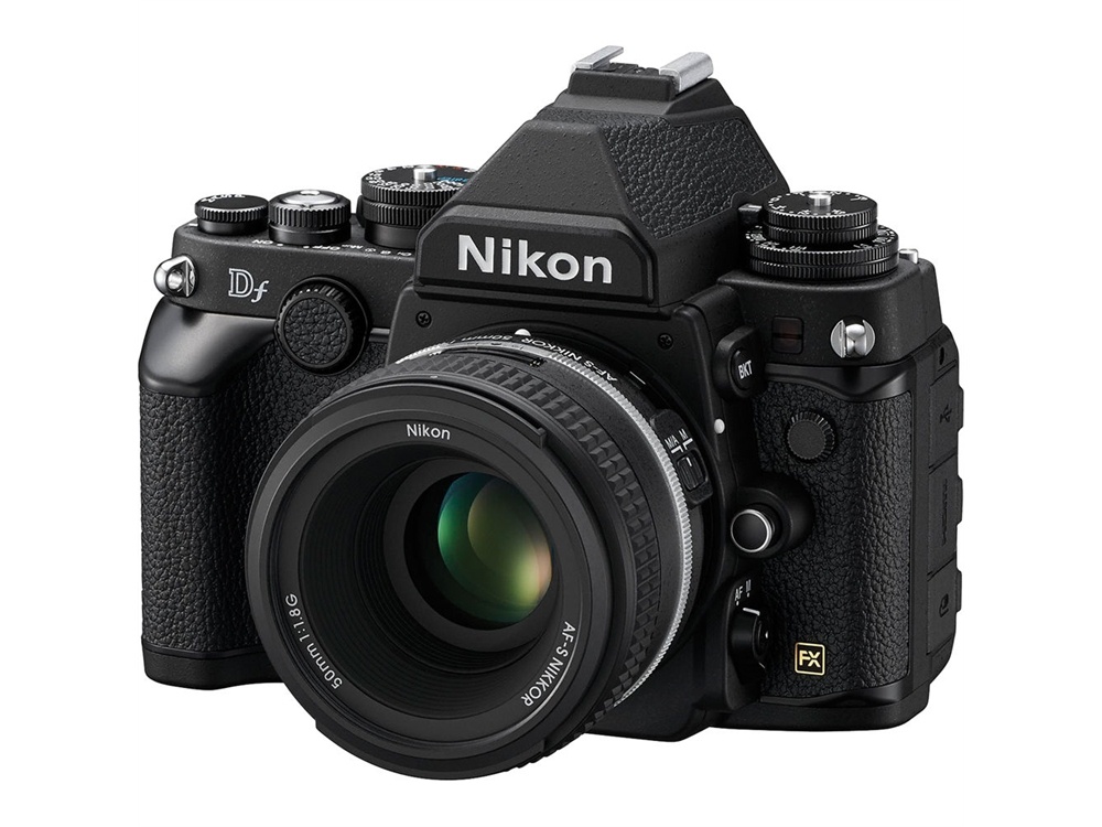 Nikon Df DSLR Camera with 50mm f/1.8 Lens (Black)