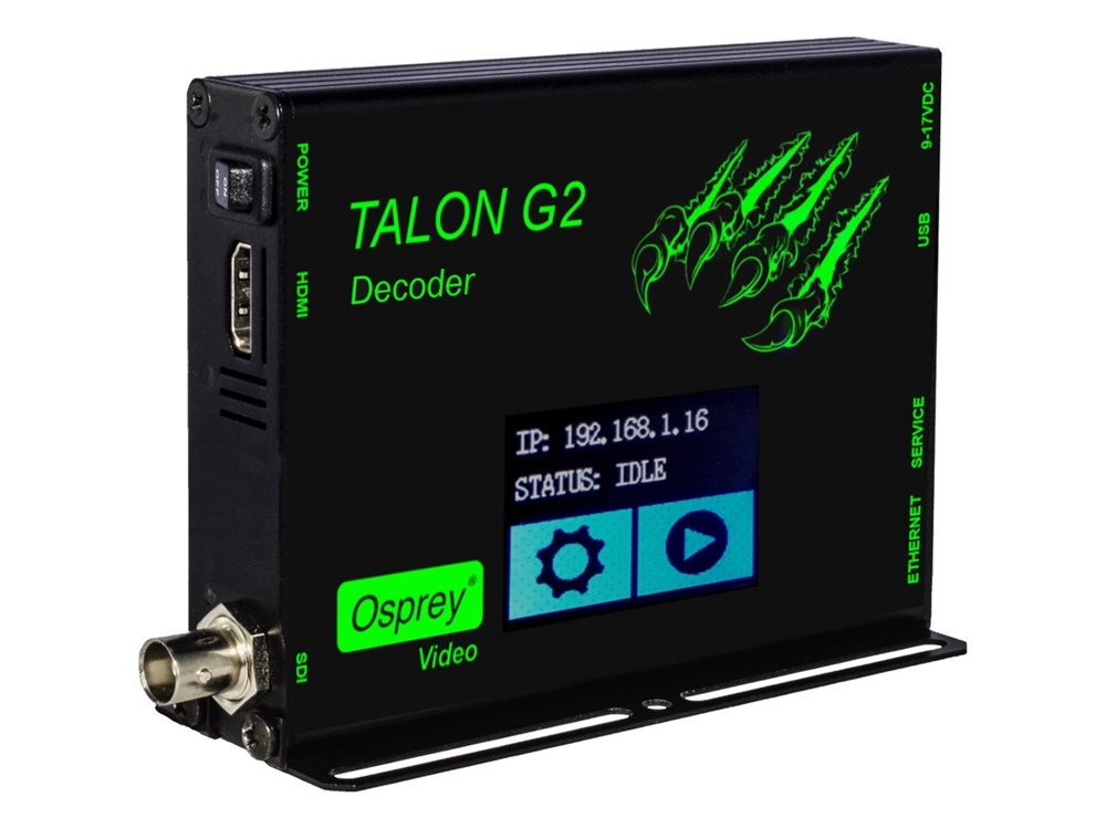 Osprey Talon G2 H.264 Decoder (SDI, HDMI)
