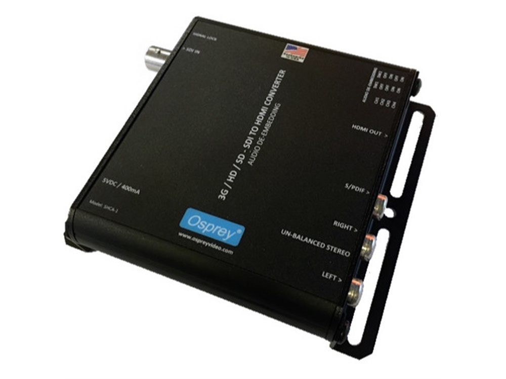 Osprey SHCA-1 3G-SDI to HDMI Converter with Audio De-Embedding