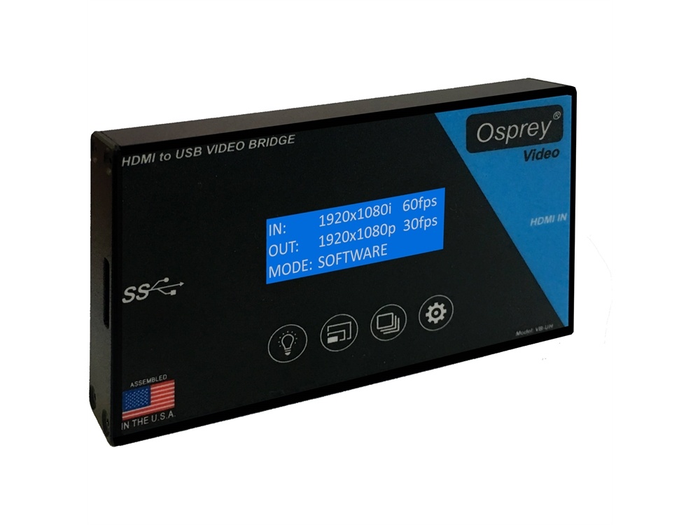 Osprey VB-UH USB Video Bridge Capture Device