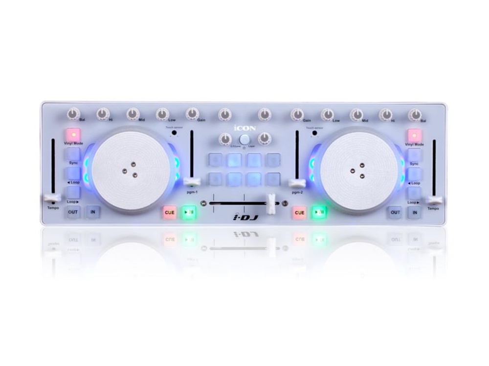 Icon Pro Audio iDJ DJ Controllers (White)