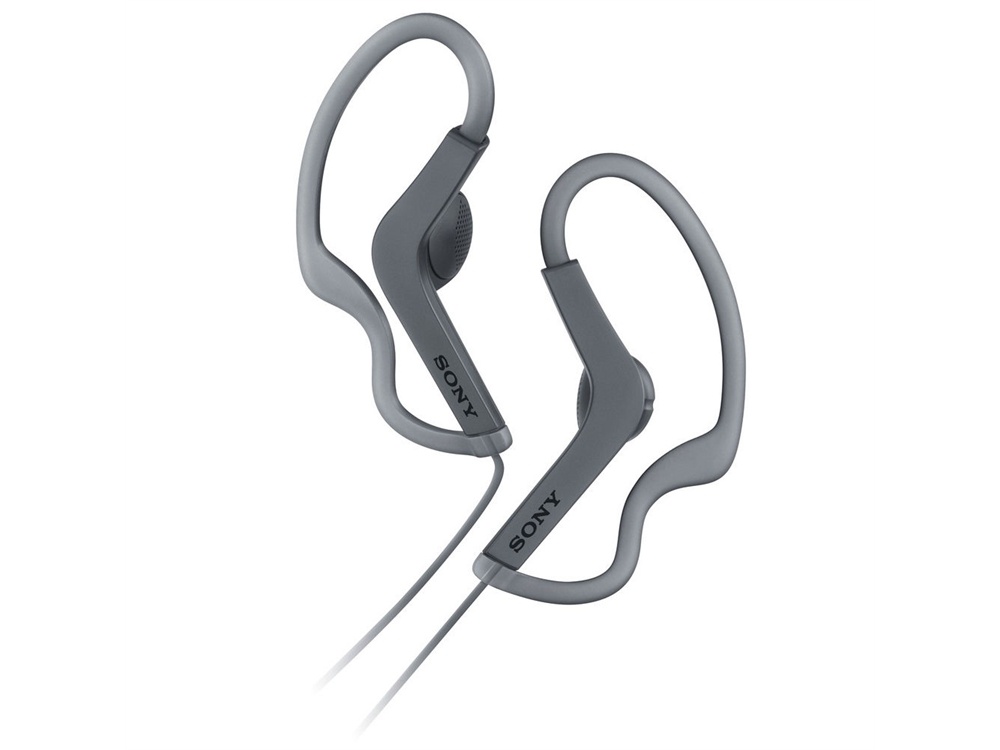 Sony AS210AP Sport In-Ear Headphones with Built-In Microphone (Black)