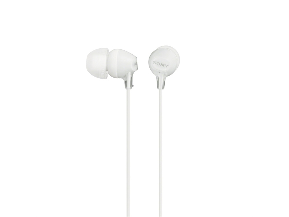 Sony MDR-EX15LP In-Ear Headphones (White)