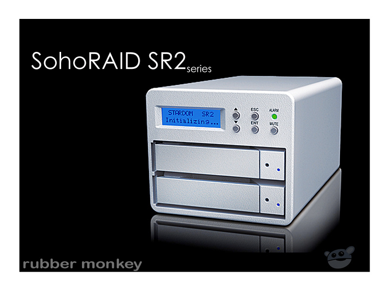 Stardom SohoRAID SR2 3TB External HDD (FW)