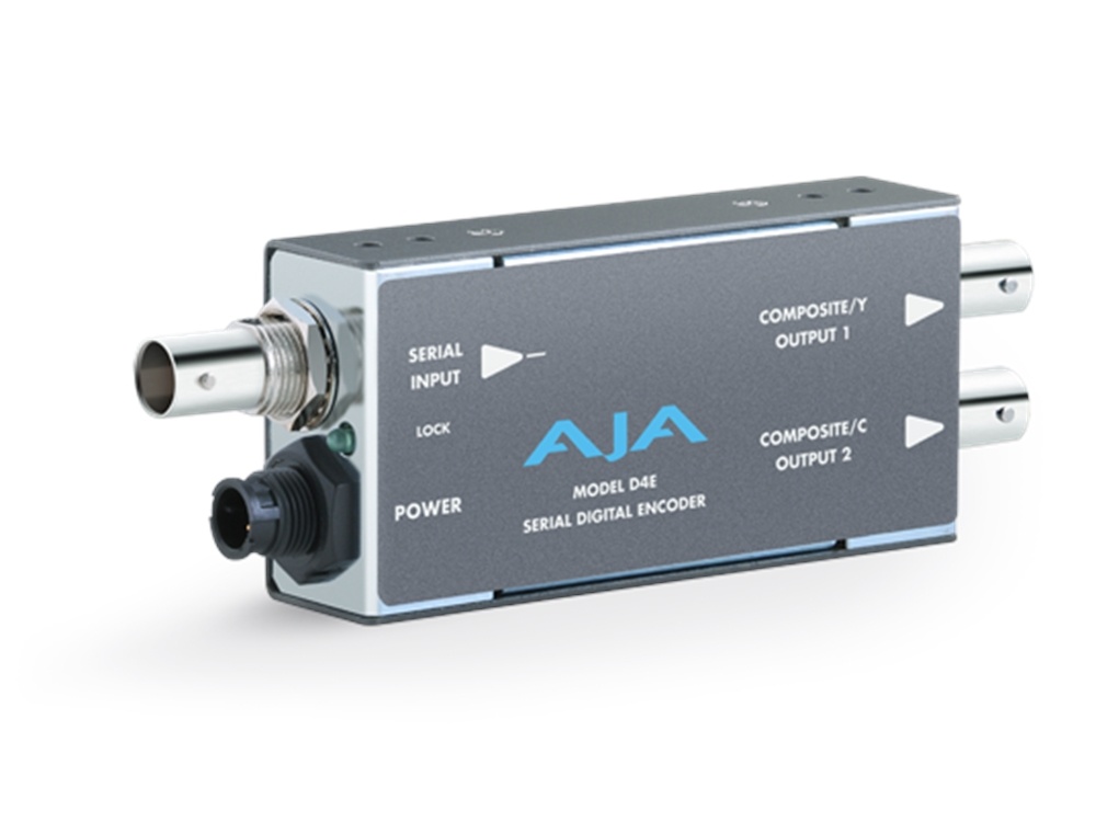 AJA D4E Composite Analog Converter
