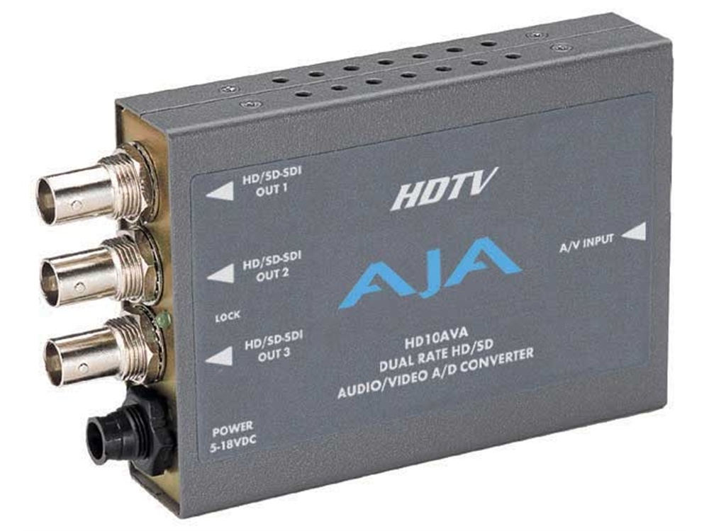 AJA HD10AVA Analog Audio/Video Converter