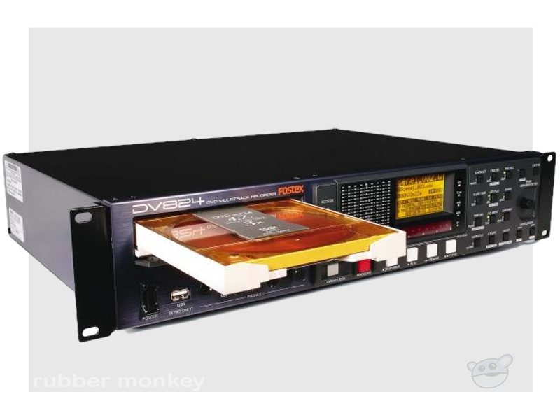 Fostex DV824 DVD Multitrack Recorder