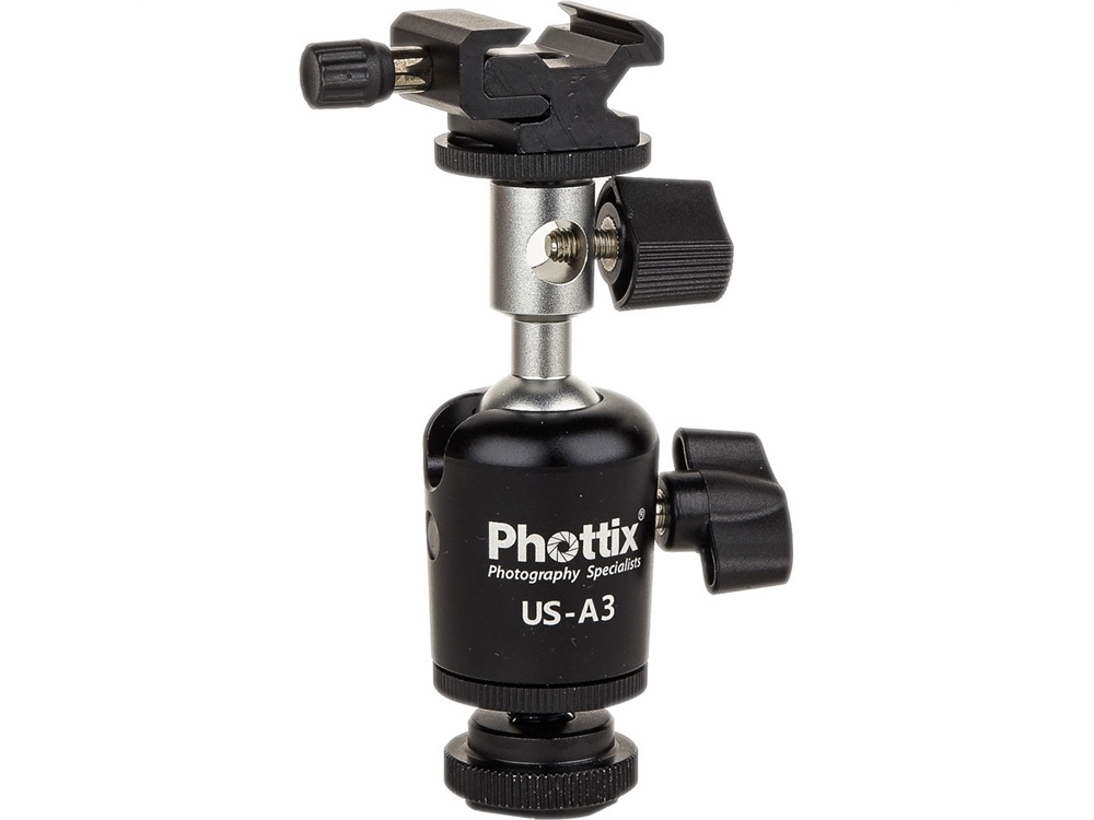 Phottix US-A3 Umbrella Swivel for Off-Camera Flash