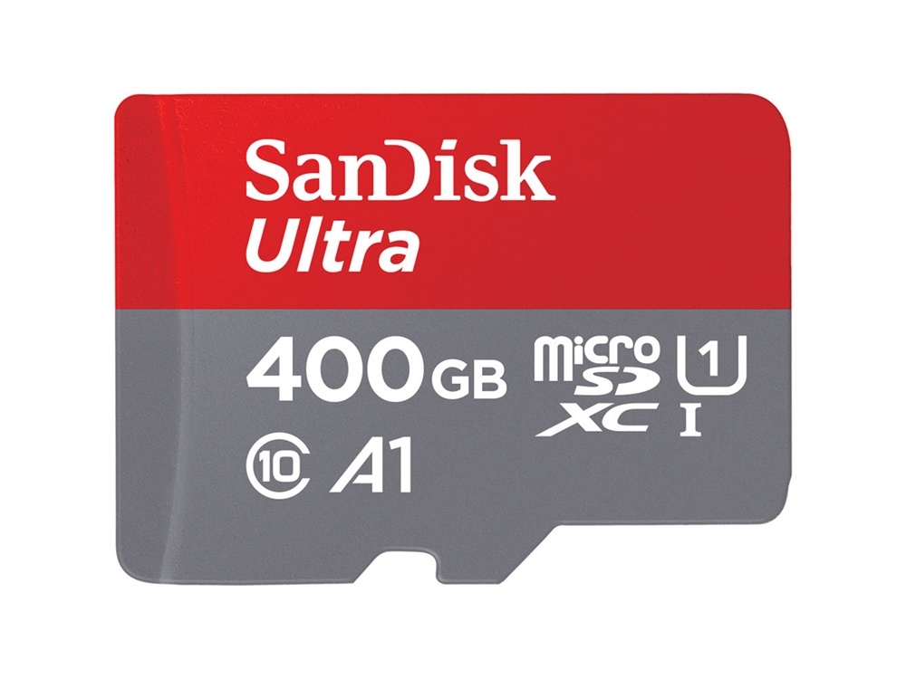 SanDisk 400GB Ultra UHS-I microSDXC Memory Card with SD Adapter