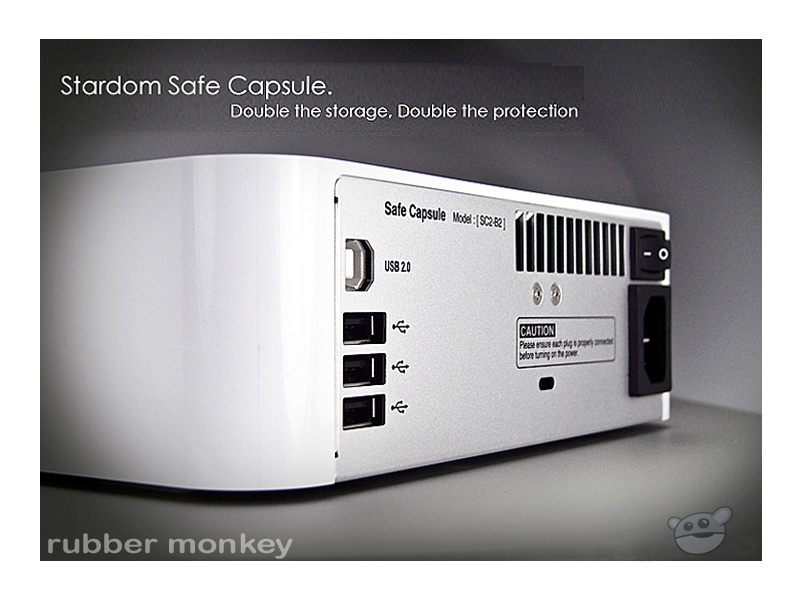 Stardom Safe Capsule 3TB External HDD