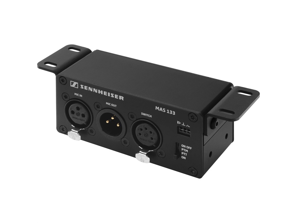 Sennheiser MAS 133 Inline Logic Box with XLR Mic In and Out with Switch