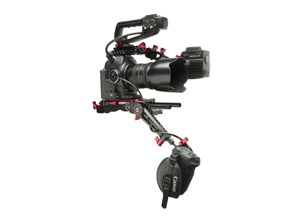 Zacuto C100 Mark II EVF Recoil Pro with Z-Grip Trigger