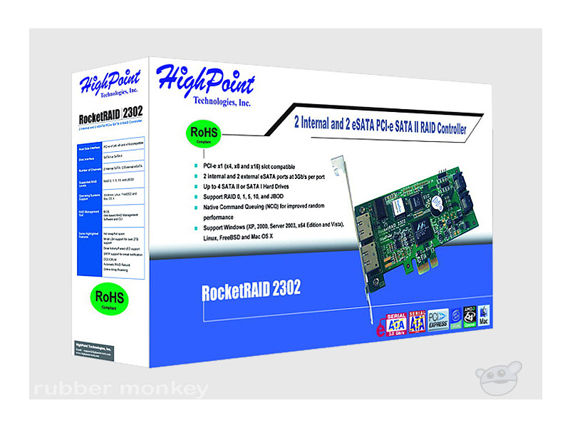 HighPoint RR2302 RAID Controller