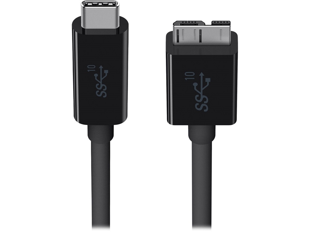 Belkin SuperSpeed+ USB 3.1 Type-C to Micro-B Cable (0.9m, Black)