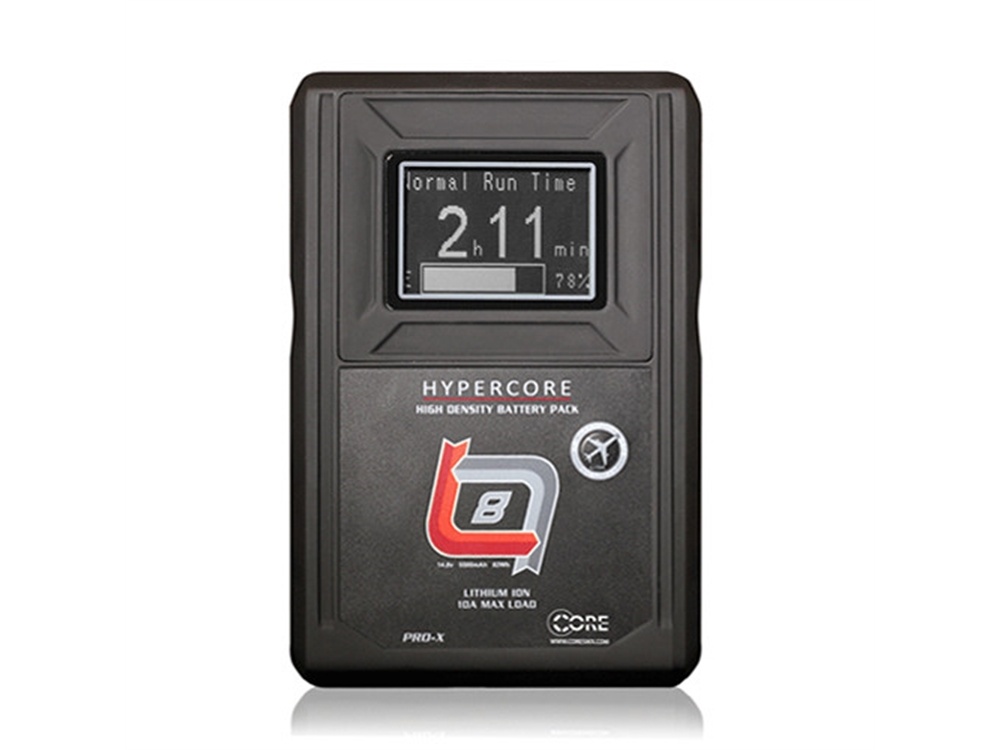 Core SWX HyperCore SLIM HC8 for RED 14.8V 85Wh Lithium-Ion Battery (V-Mount)
