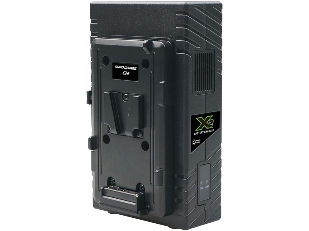 Core SWX X2S 2-Bay Vertical V-Mount Battery Charger