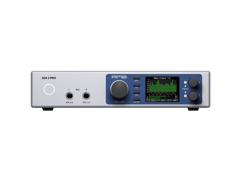 RME ADI-2 Pro Reference AD/DA Converter with Extreme Power Headphone Amplifiers