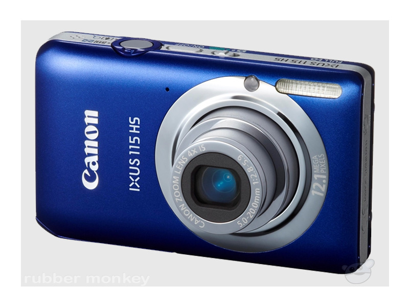 Canon Digital Compact Camera Blue - IXUS115HSBL