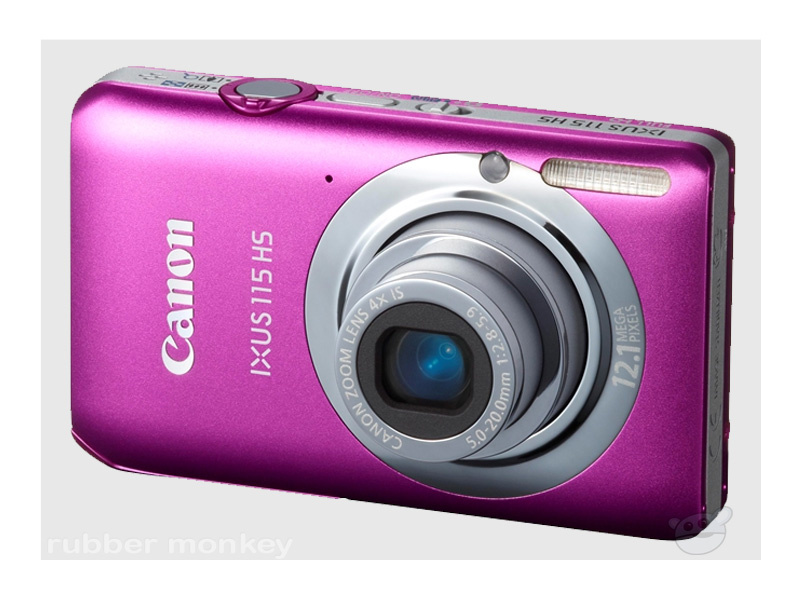Canon Digital Compact Camera Pink - IXUS115HSP