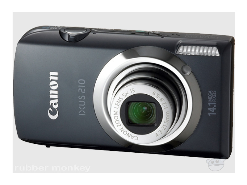 Canon Digital Compact Camera Black - IXUS 210 IS