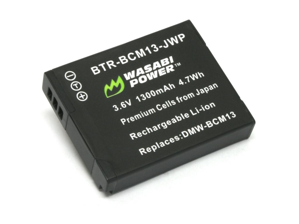 Wasabi Power Battery for Panasonic DMW-BCM13