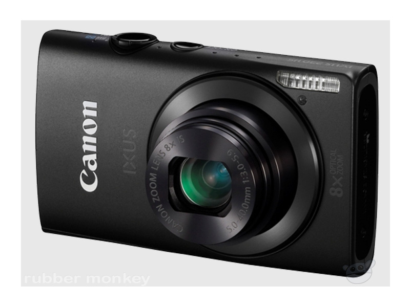 Canon Digital Compact Camera Black - IXUS 230 HS BK