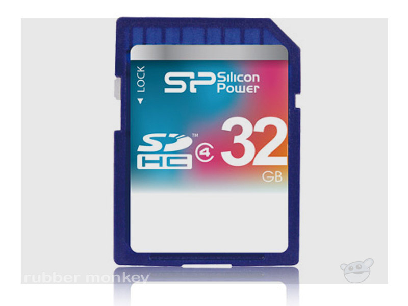 Silicon Power SDHC Card 32GB C4
