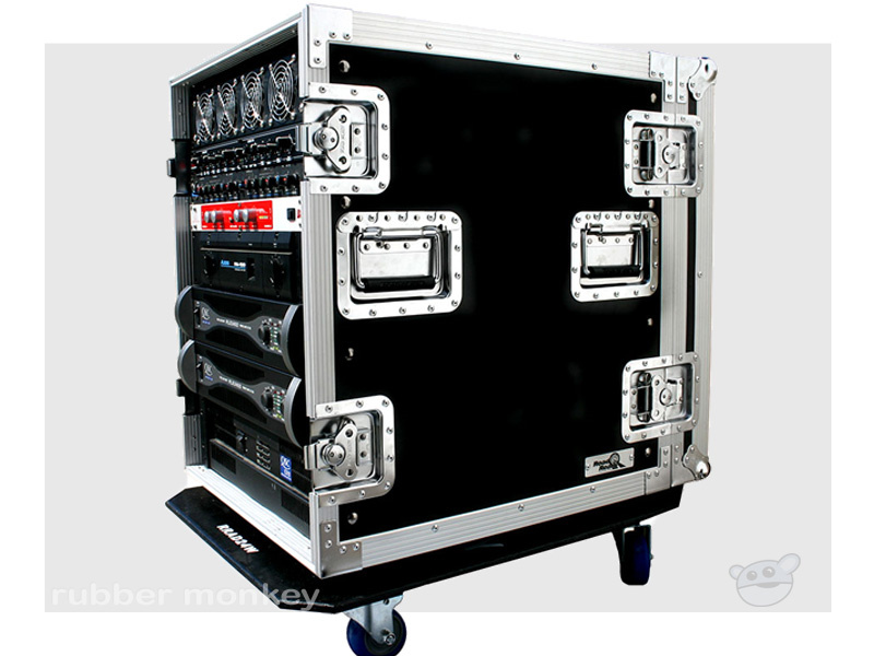 Road Ready 14U Deluxe Amplifier Case