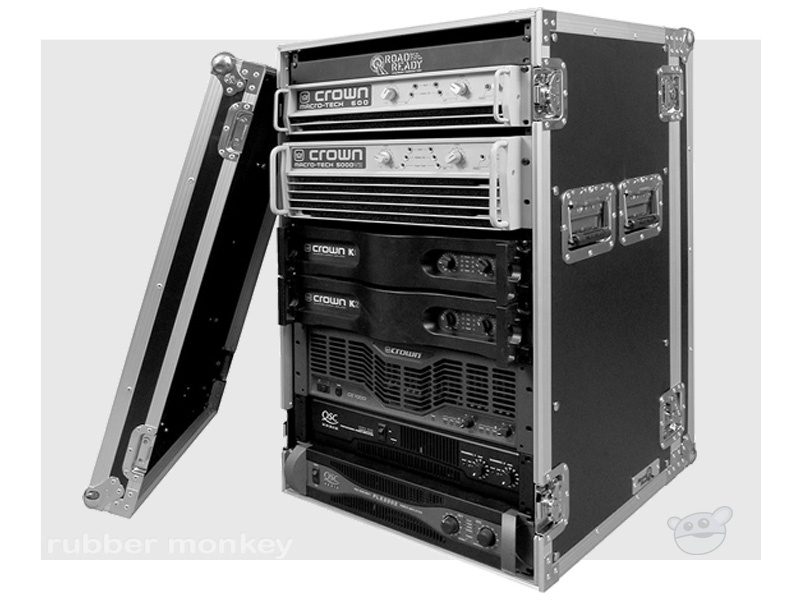 Road Ready 18U Deluxe Amplifier Case