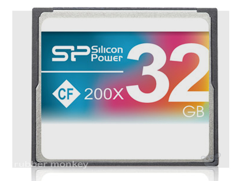 Silicon Power 32GB 200X Compact Flash Card