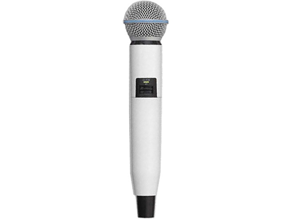 Shure WA723-WHT Colour Handle for GLX-D SM58/BETA58A Microphone (White)